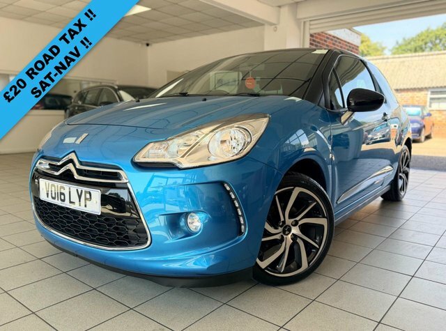 DS DS 3 Puretech Dstyle Nav Euro Blue