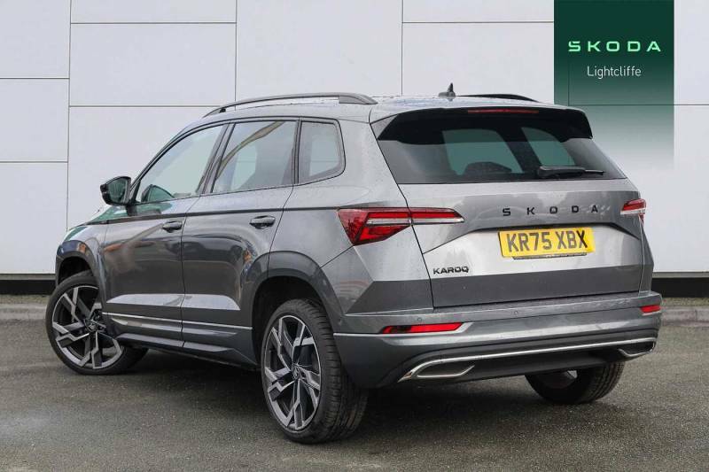 Skoda Karoq 1.5 Tsi Sportline Edition Dsg - 2025 75 KR75XBX Grey #3