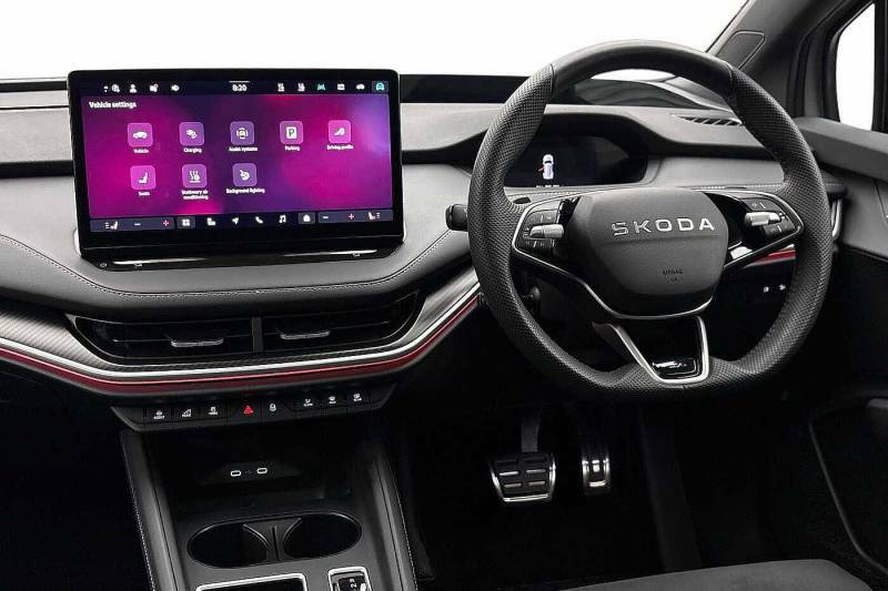 Skoda ENYAQ 210Kw 85X Sportline 82Kwh 4X4 Grey #2