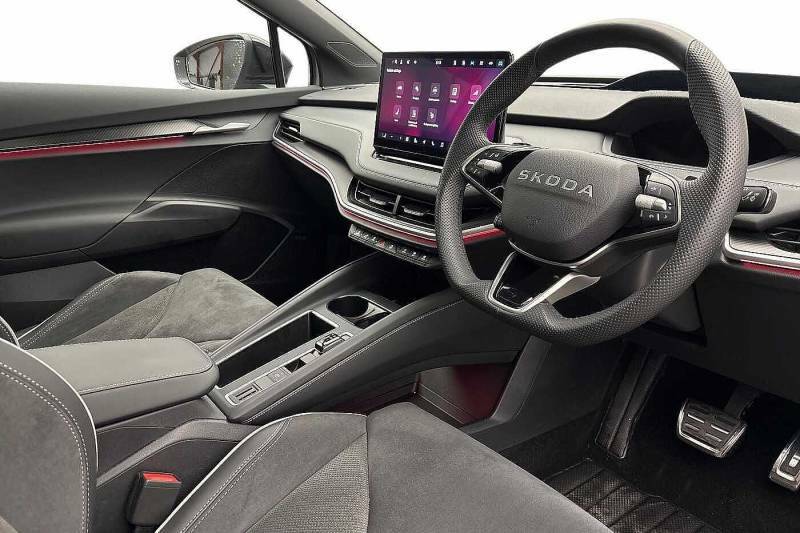 Skoda ENYAQ 210Kw 85X Sportline 82Kwh 4X4 Grey #6