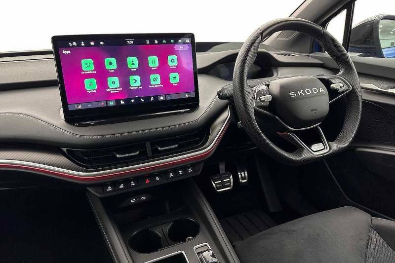 Skoda ENYAQ 210Kw 85 Sportline 82Kwh Blue #2