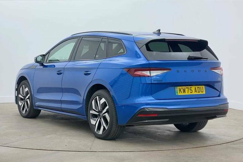 Skoda ENYAQ 210Kw 85 Sportline 82Kwh Blue #3