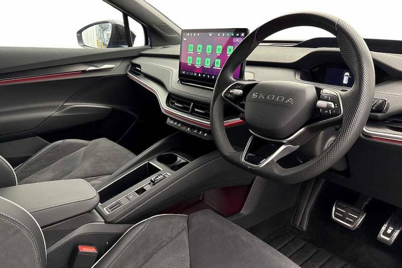 Skoda ENYAQ 210Kw 85 Sportline 82Kwh Blue #6