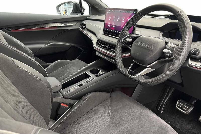 Skoda Elroq 210Kw 85 Sportline 82Kwh White #6