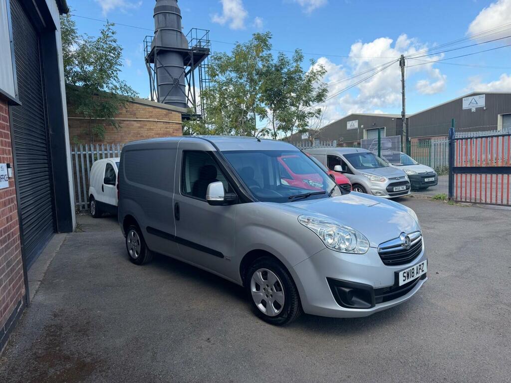 Vauxhall Combo 1.3 Cdti 95 200 Sportive L1 H1 SW18APZ Silver #2