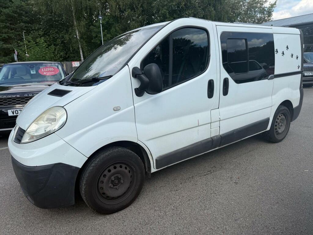 Renault Trafic 2.0 Dci Sl27 Eco L1 H1 Phase 3 White