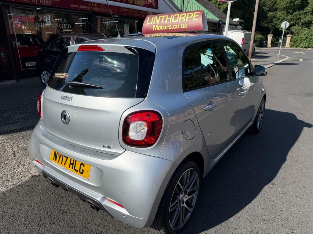 Smart Forfour 0.9T Brabus Premium Twinamic Euro 6 S S Silver #3