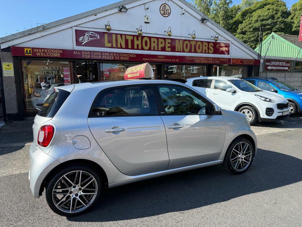 Smart Forfour 0.9T Brabus Premium Twinamic Euro 6 S S Silver #2