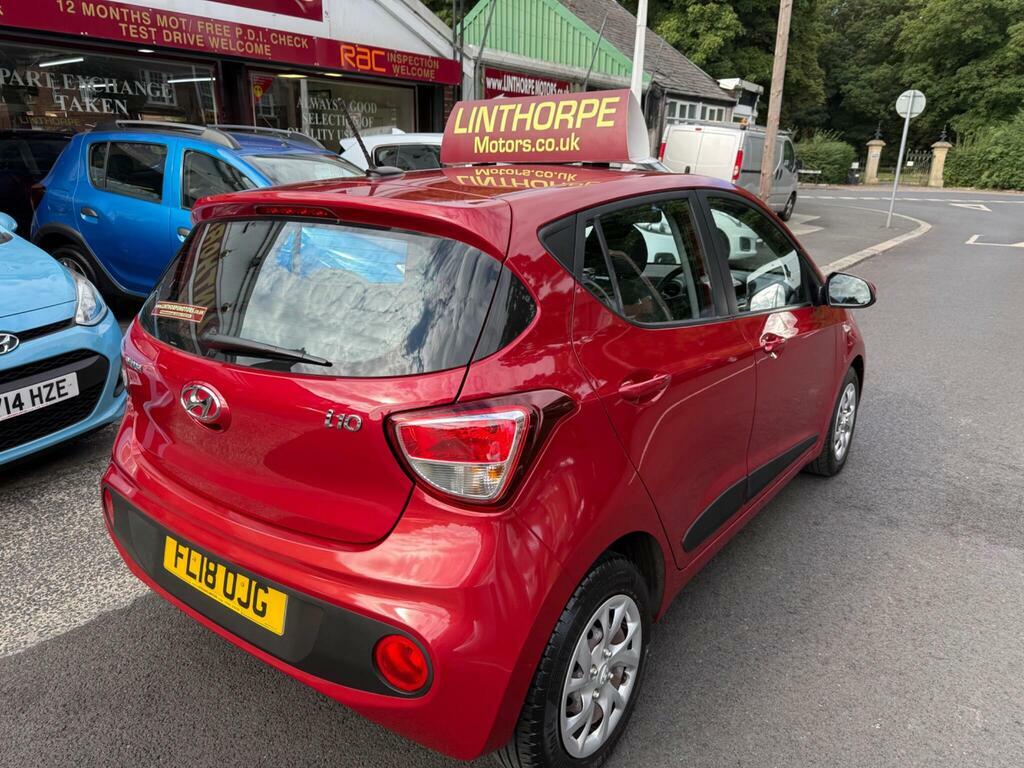 Hyundai I10 1.2 Se Euro 6 Red #3