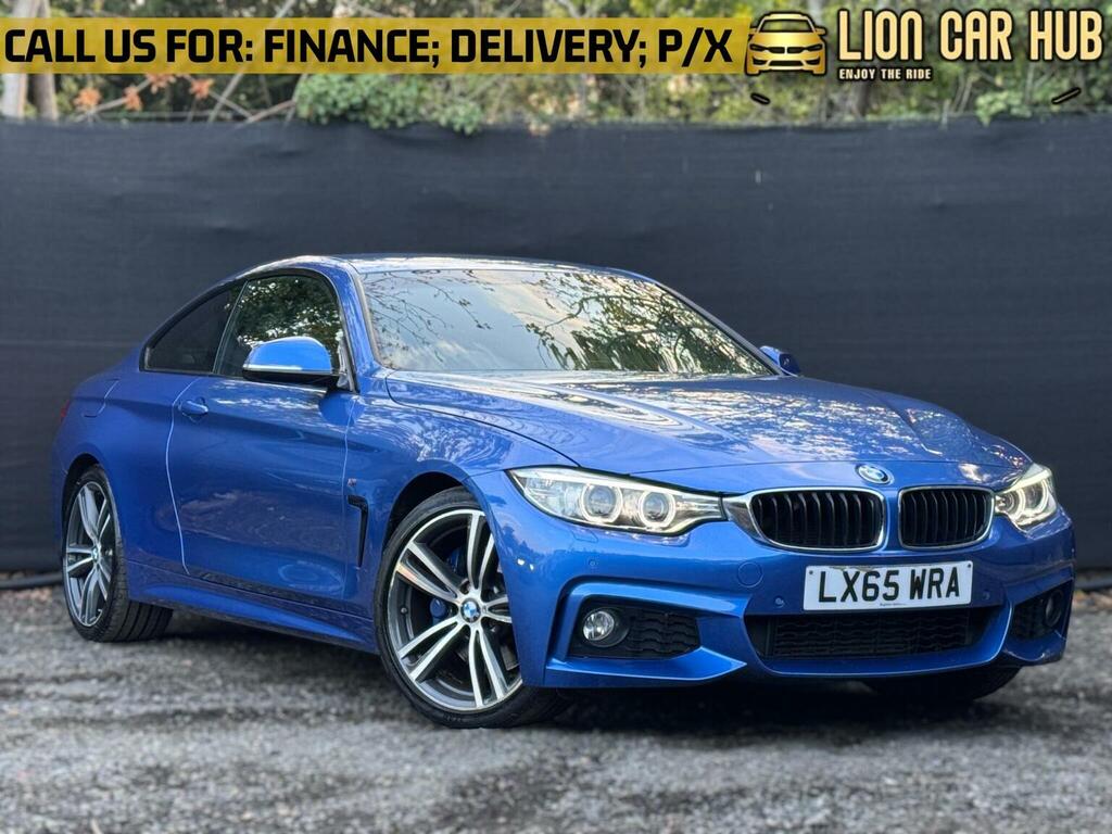 BMW 4 Series 2.0 420I M Sport Convertible Eur Blue #11
