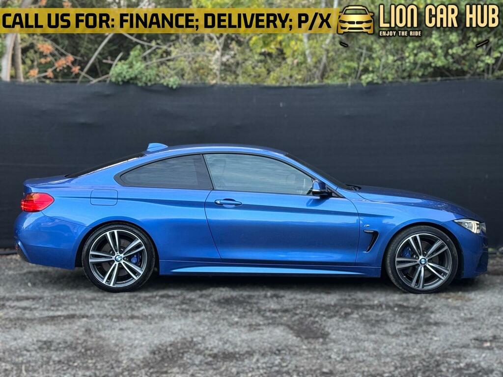 BMW 4 Series 2.0 420I M Sport Convertible Eur Blue #10