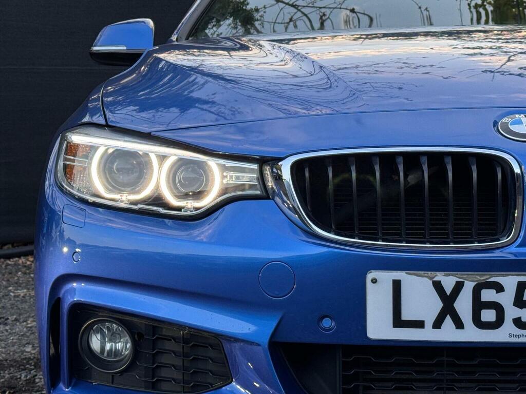 BMW 4 Series 2.0 420I M Sport Convertible Eur Blue #12