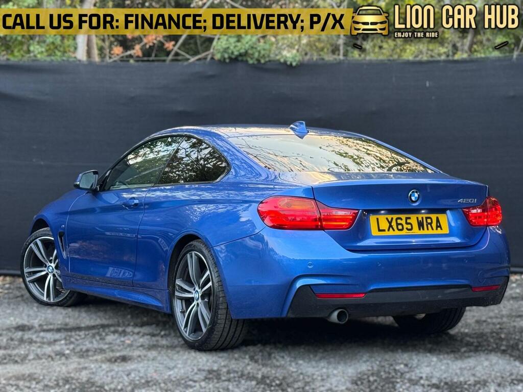 BMW 4 Series 2.0 420I M Sport Convertible Eur Blue #7