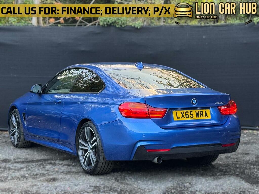 BMW 4 Series 2.0 420I M Sport Convertible Eur Blue #61