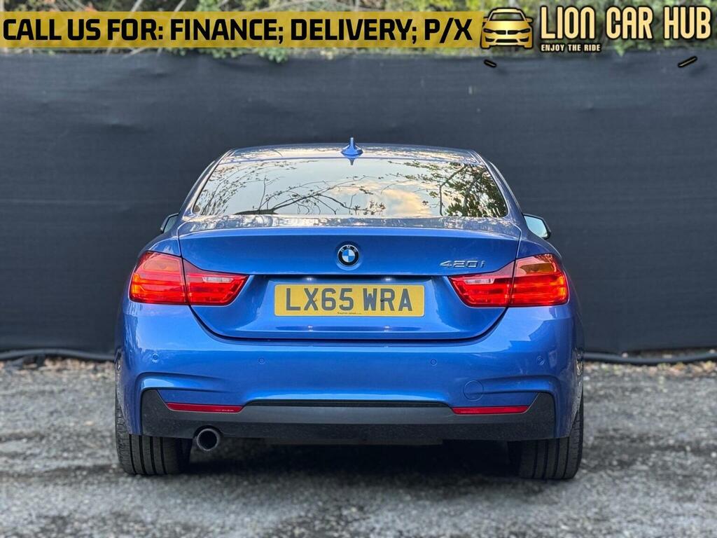 BMW 4 Series 2.0 420I M Sport Convertible Eur Blue #62