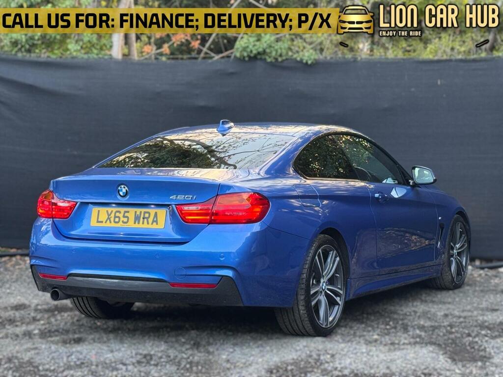 BMW 4 Series 2.0 420I M Sport Convertible Eur Blue #63