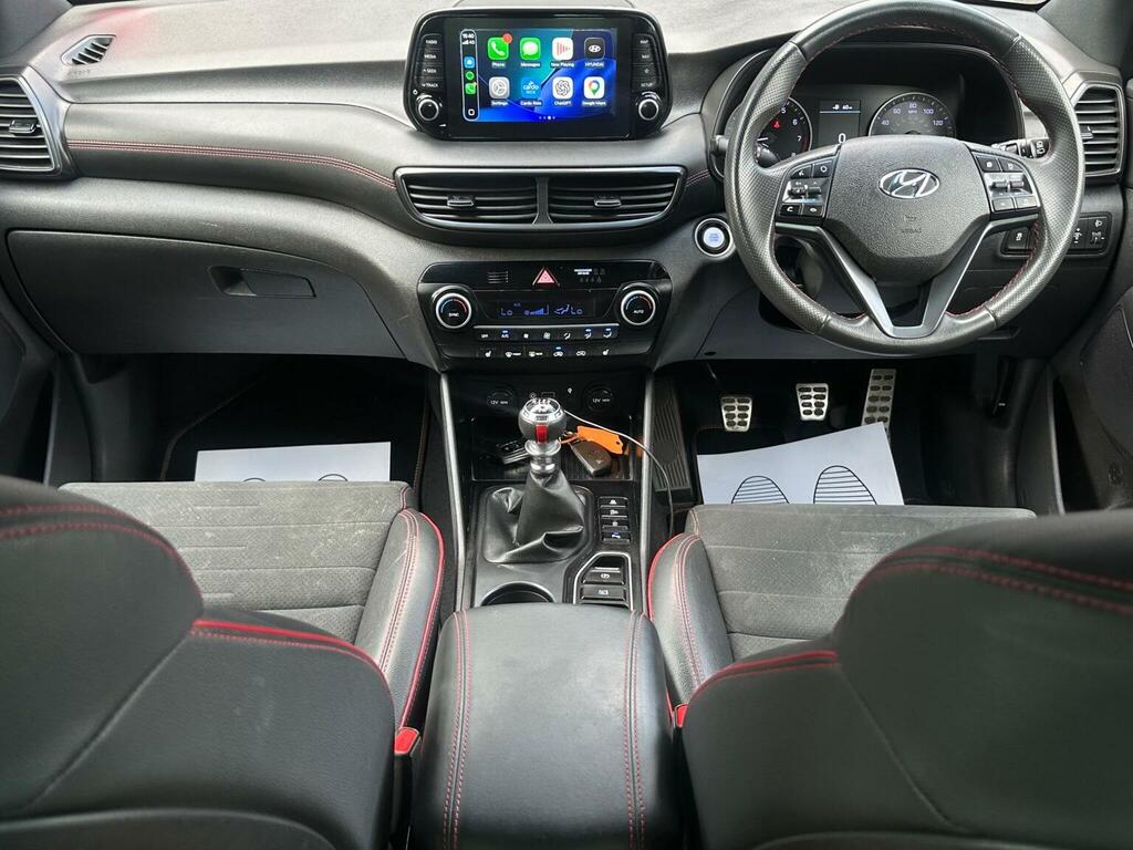 Hyundai Tucson 1.6 T-gdi N Line Euro 6 Ss White #2