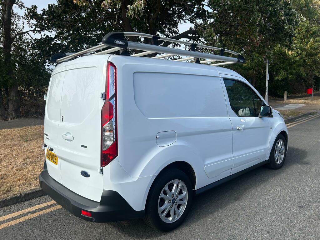 Ford Transit Connect 1.5 200 Ecoblue Limited L1 Euro 6 Ss CV68UDZ White #6