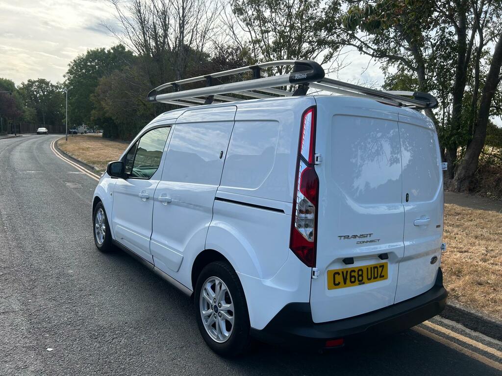 Ford Transit Connect 1.5 200 Ecoblue Limited L1 Euro 6 Ss CV68UDZ White #4