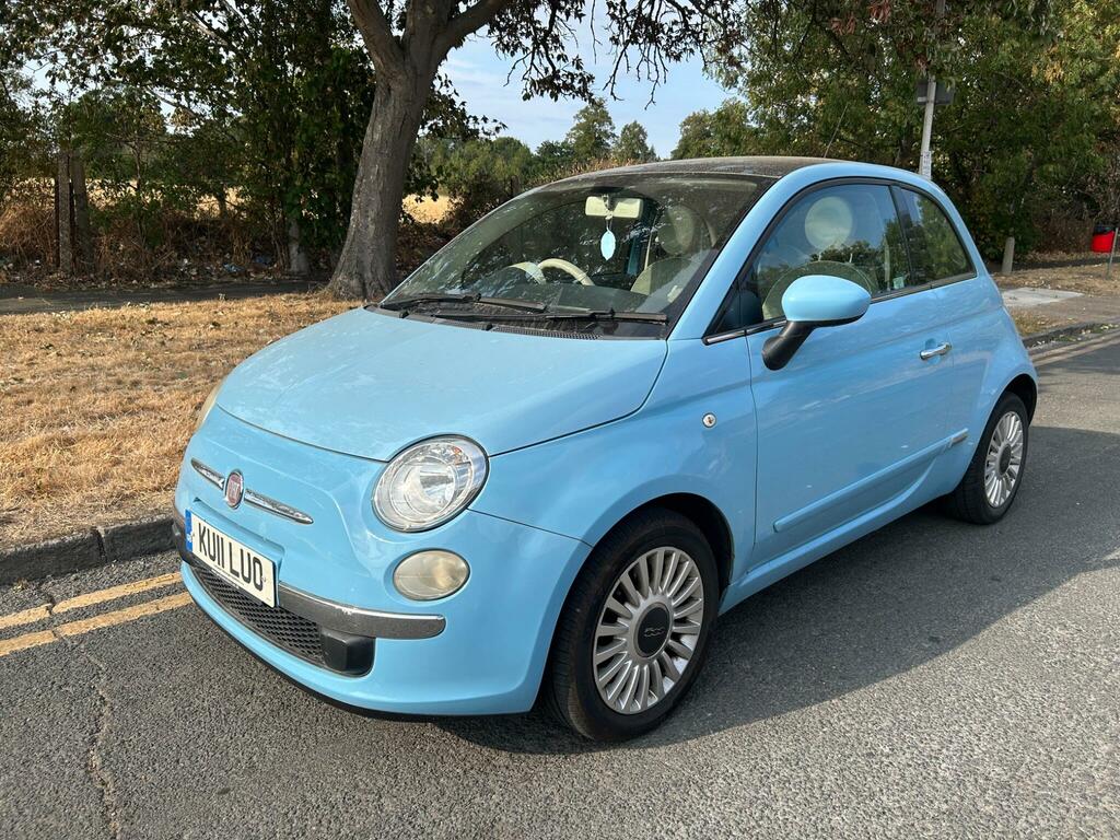 Fiat 500 0.9 Twinair Lounge Euro 5 Ss Blue