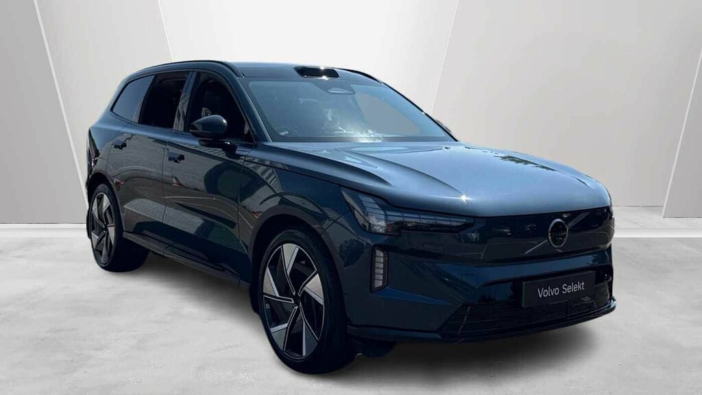 Volvo EX90 Ultra, Twin Motor, Roof-head-up Blue