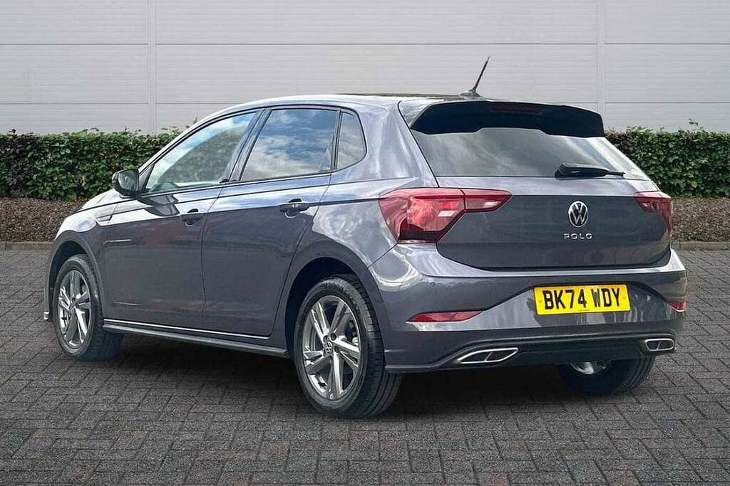 Volkswagen Polo 1.0 Tsi 115 R-line Dsg BK74WDY Grey #3