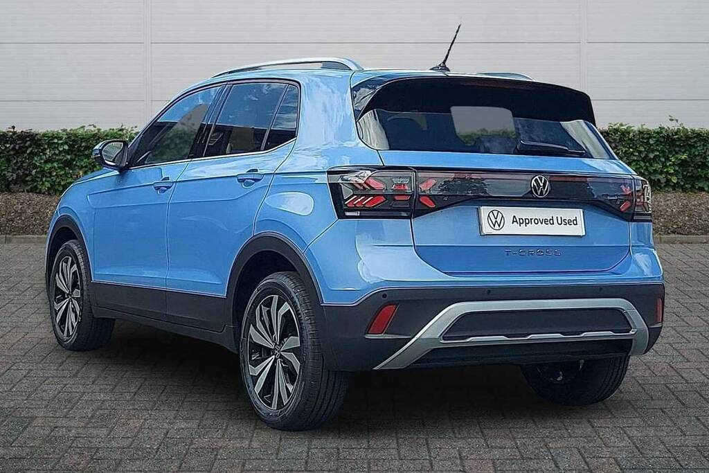 Volkswagen T-Cross 1.0 Tsi Match BW26XVO Blue #3