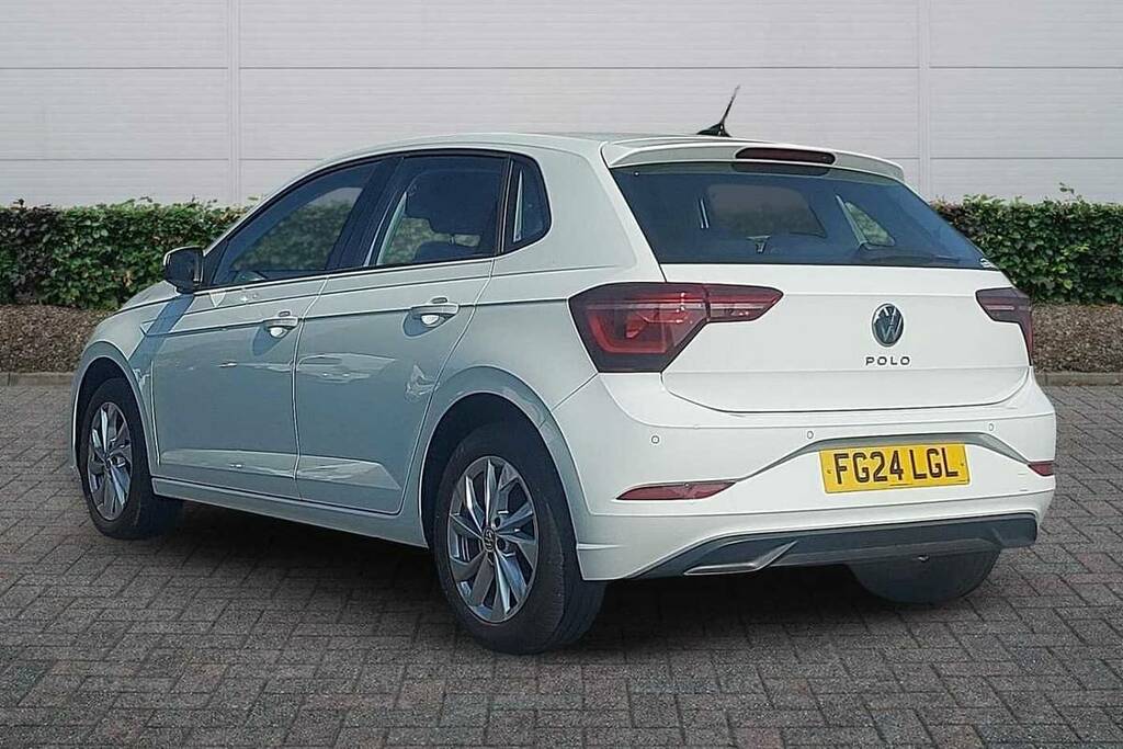 Volkswagen Polo 1.0 Tsi Style FG24LGL White #3