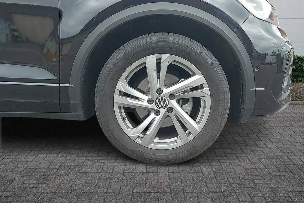 Volkswagen T-Roc 1.5 Tsi R-line Dsg FG25RMX Black #5