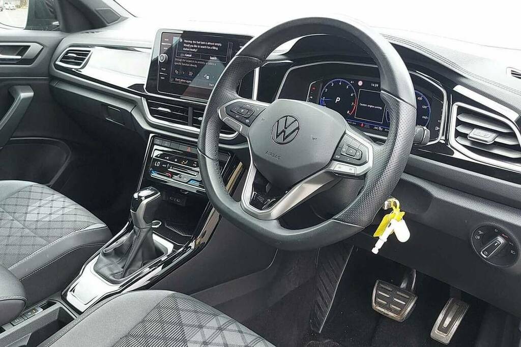 Volkswagen T-Roc 1.5 Tsi R-line Dsg FG25RMX Black #6