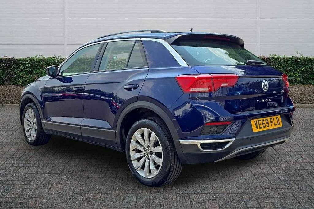 Volkswagen T-Roc 1.5 Tsi Evo Se VE69FLD Blue #3