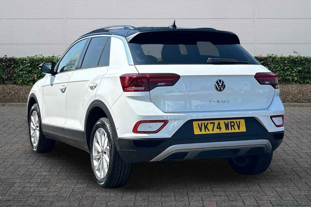 Volkswagen T-Roc 1.5 Tsi Match Dsg VK74WRV White #3