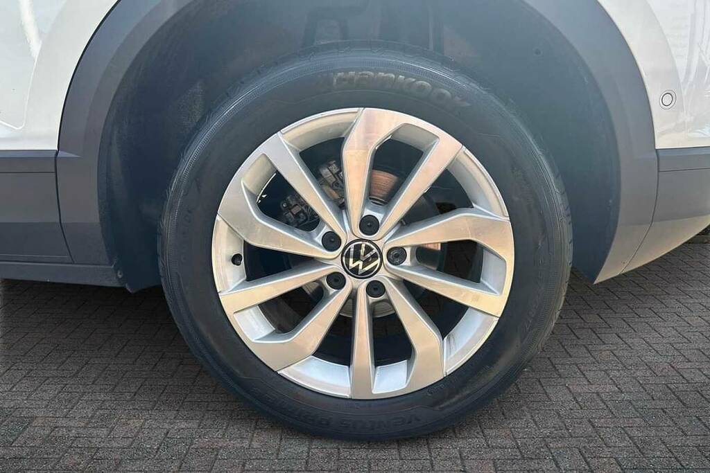 Volkswagen T-Roc 1.5 Tsi Match Dsg VK74WRV White #5