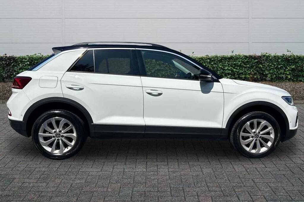 Volkswagen T-Roc 1.5 Tsi Match Dsg VK74WRV White #4