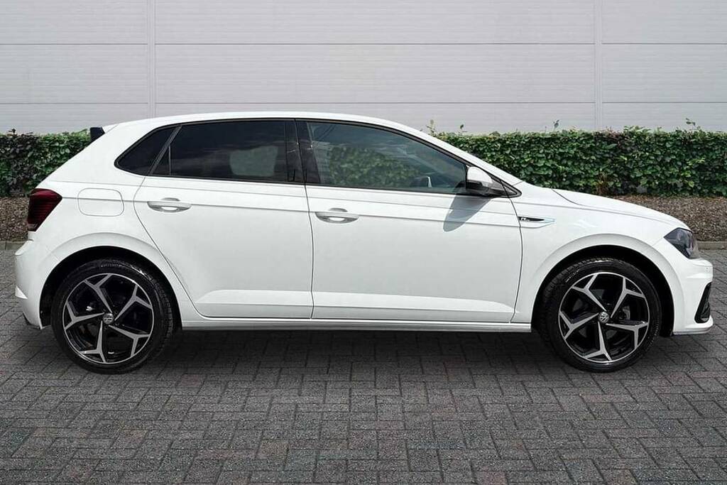 Volkswagen Polo 1.0 Tsi 115 R-line Dsg FL20MMJ White #4