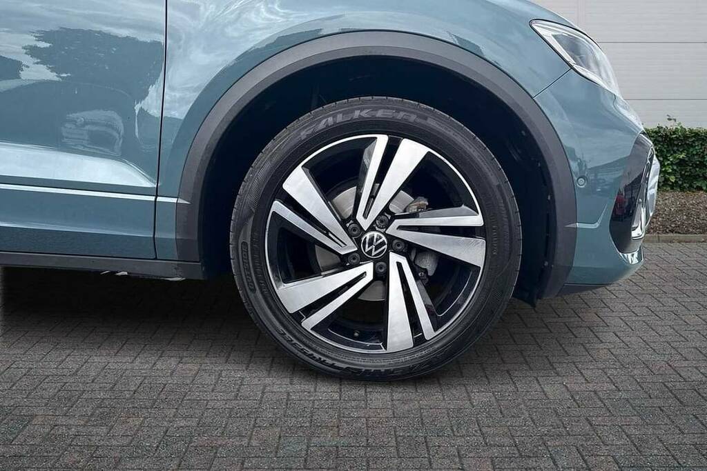 Volkswagen T-Roc 1.5 Tsi R-line Dsg VK23FTJ Blue #5
