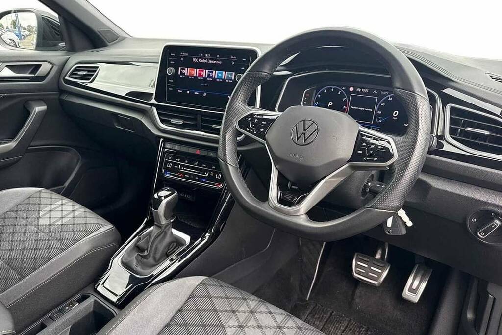 Volkswagen T-Roc 1.5 Tsi R-line Dsg VK23FTJ Blue #6