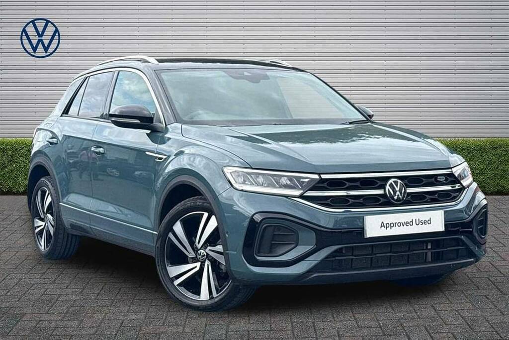 Volkswagen T-Roc 1.5 Tsi R-line Dsg VK23FTJ Blue