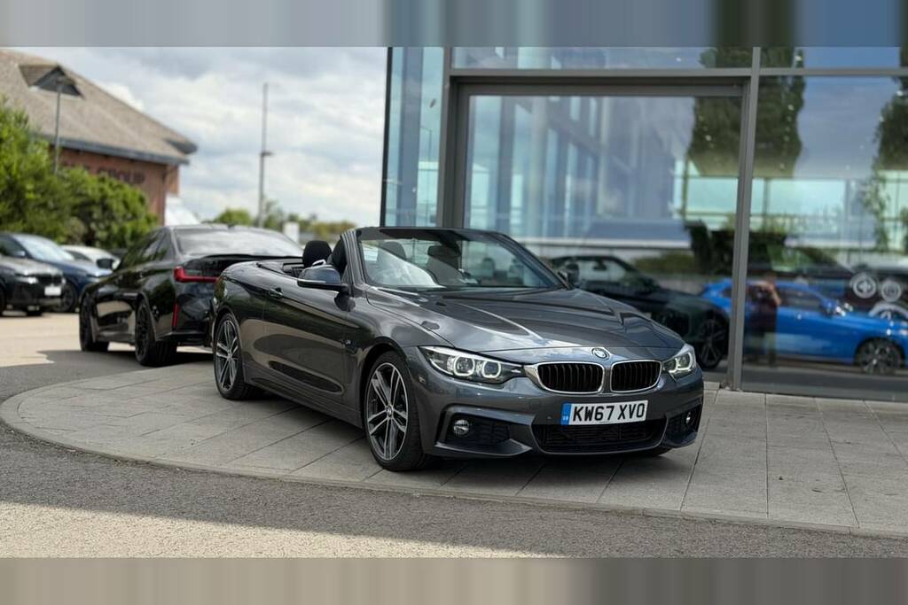 BMW 4 Series 420D 190 M Sport Professional Media Grey