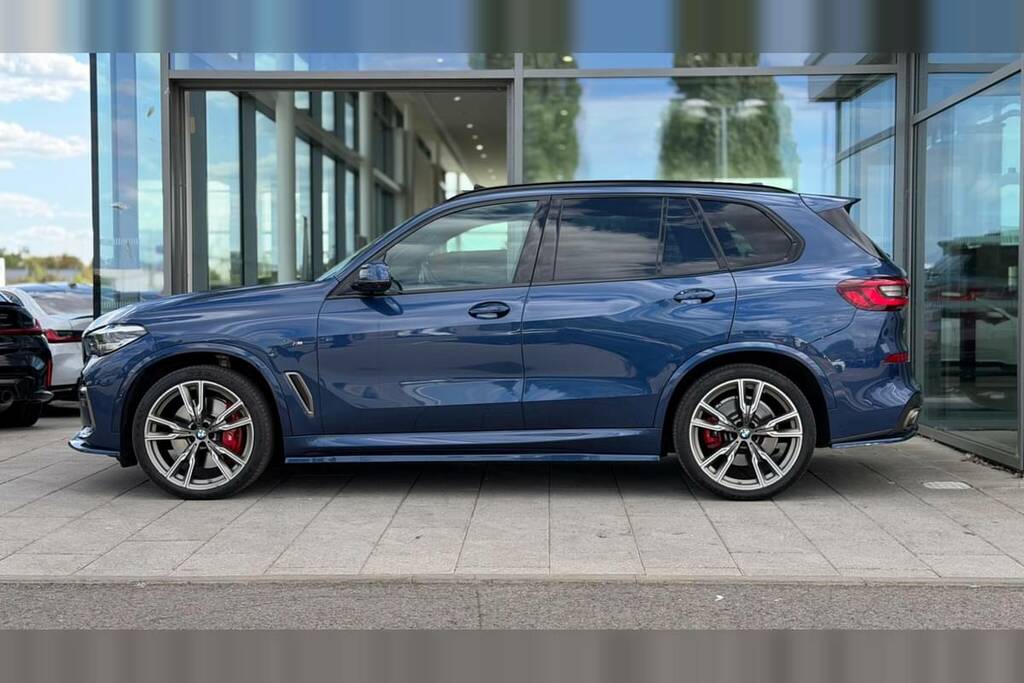 BMW X5 Xdrive M50i Blue #4