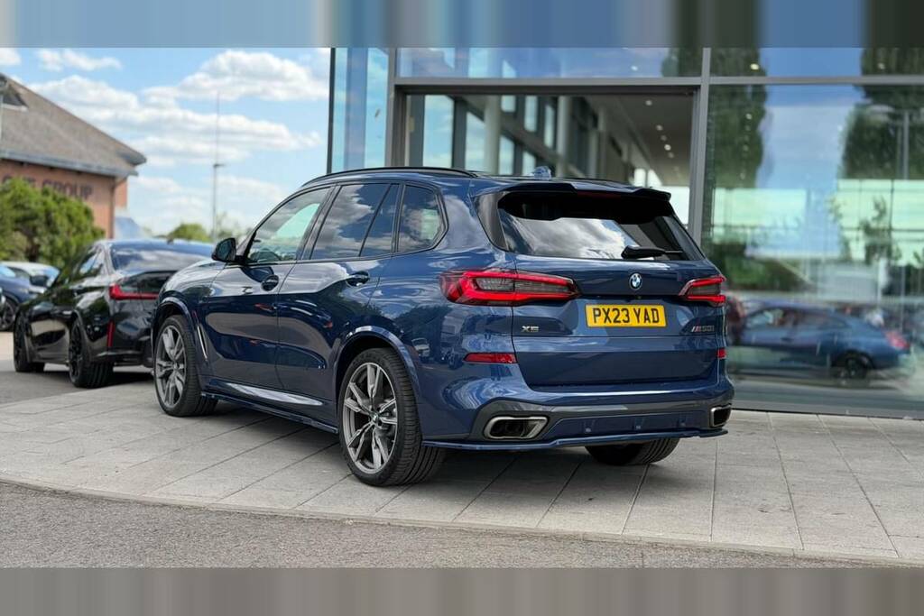 BMW X5 Xdrive M50i Blue #2