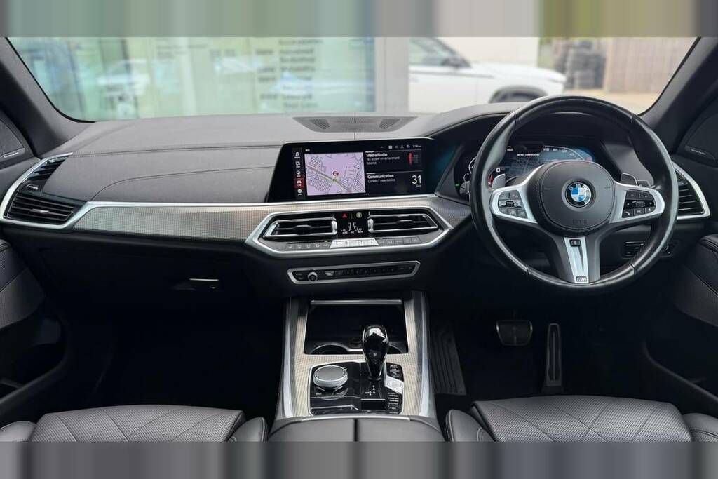 BMW X5 Xdrive M50i Blue #5