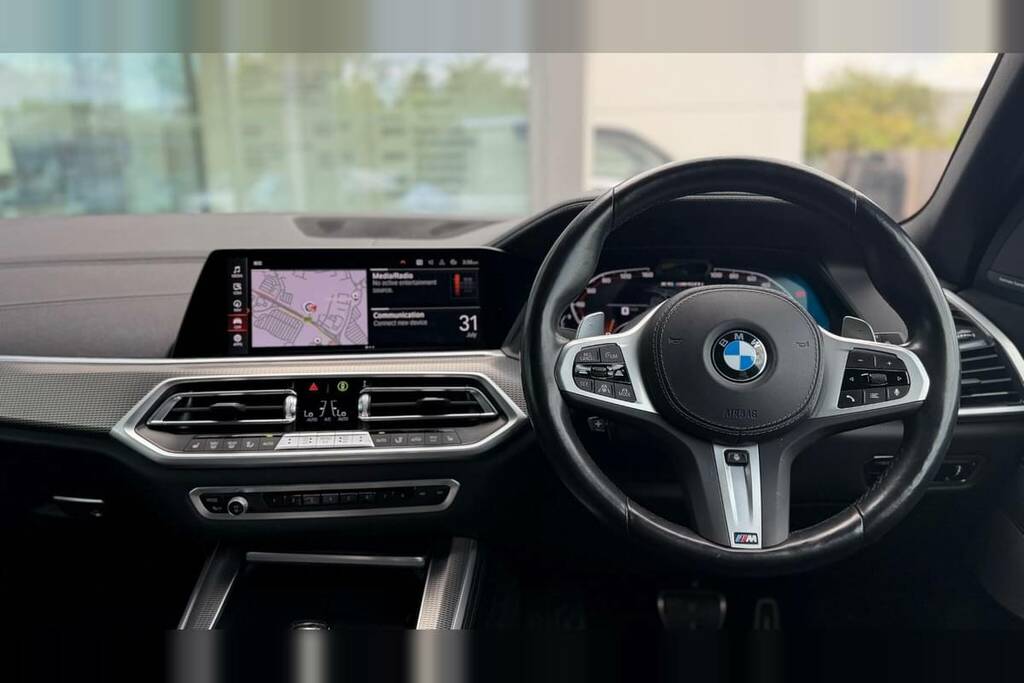 BMW X5 Xdrive M50i Blue #6