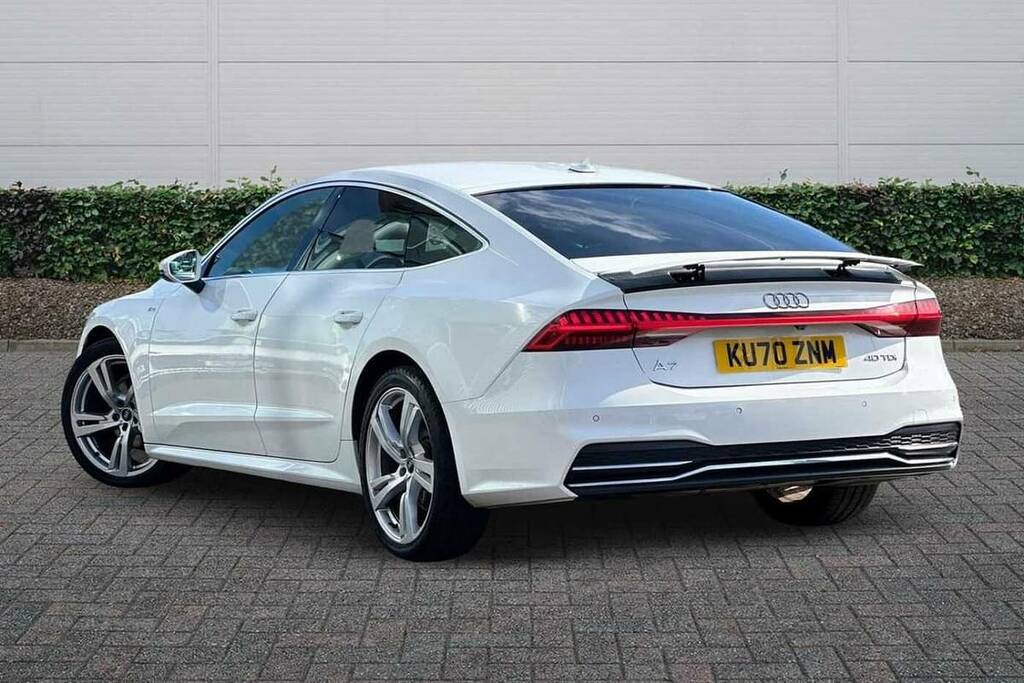 Audi A7 40 Tdi S Line S Tronic White #3