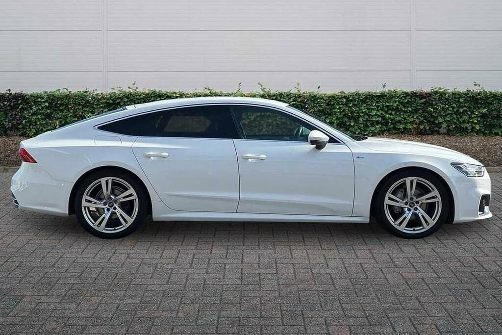 Audi A7 40 Tdi S Line S Tronic White #4