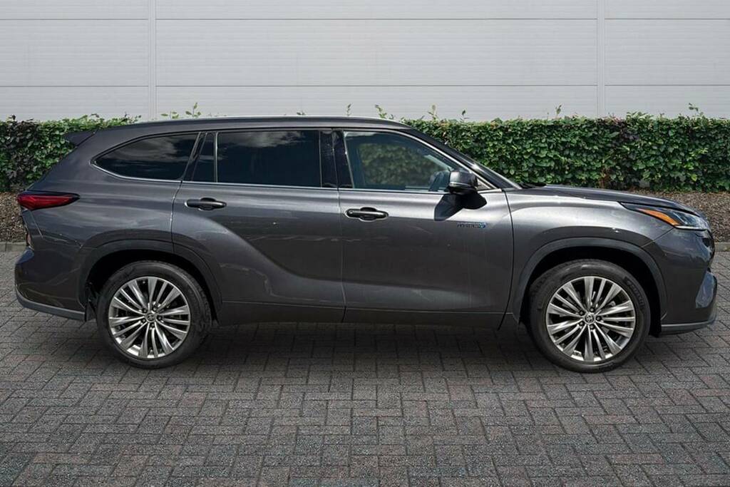 Toyota Highlander 2.5 Vvt-i Hybrid Excel Cvt Grey #4