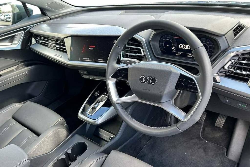 Audi Q4 E Tron 210Kw 45 82Kwh Sport Leather Blue #6