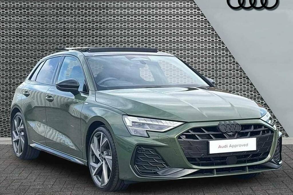 Audi A3 1.5 Tfsi 150 Black Edition S Tronic Green