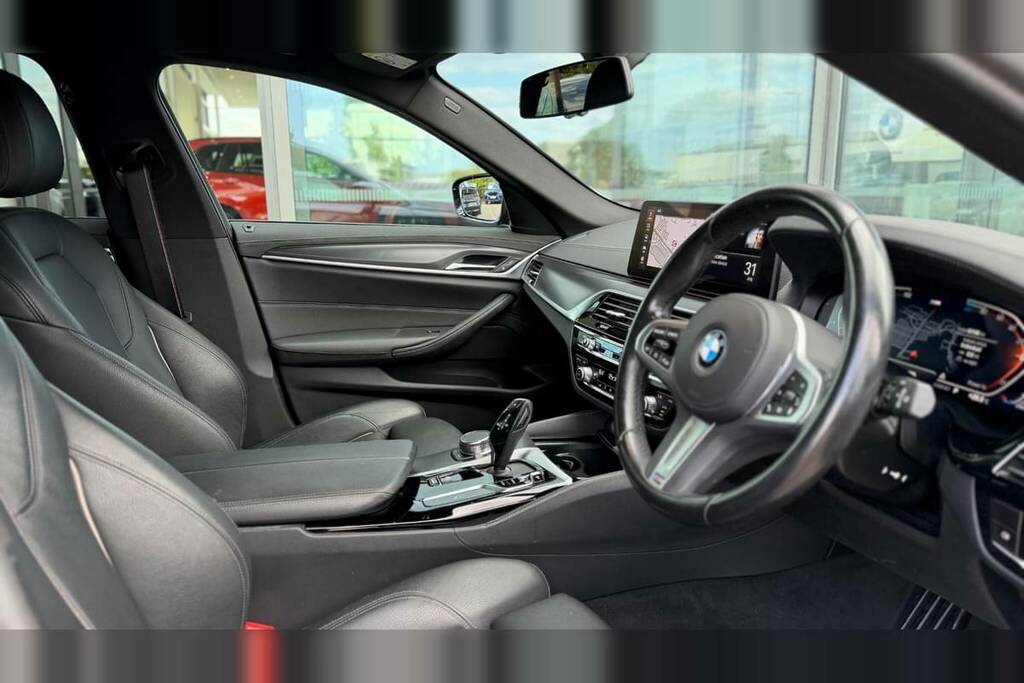 BMW 5 Series 520I Mht M Sport Step Grey #11