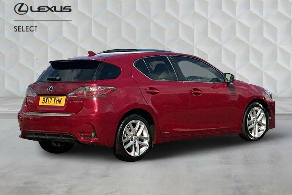 Lexus CT 200H 1.8 Premier Cvt Red